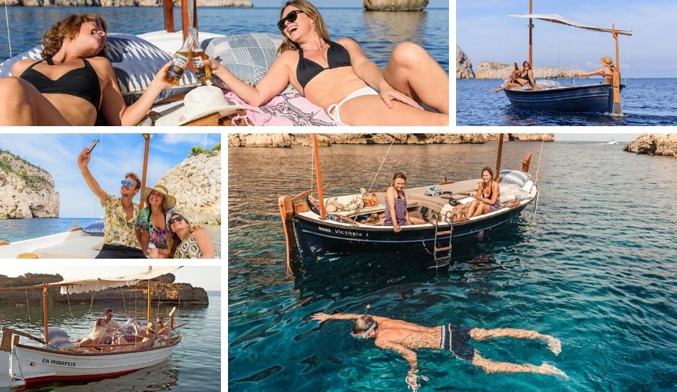 traditionele boot ibiza